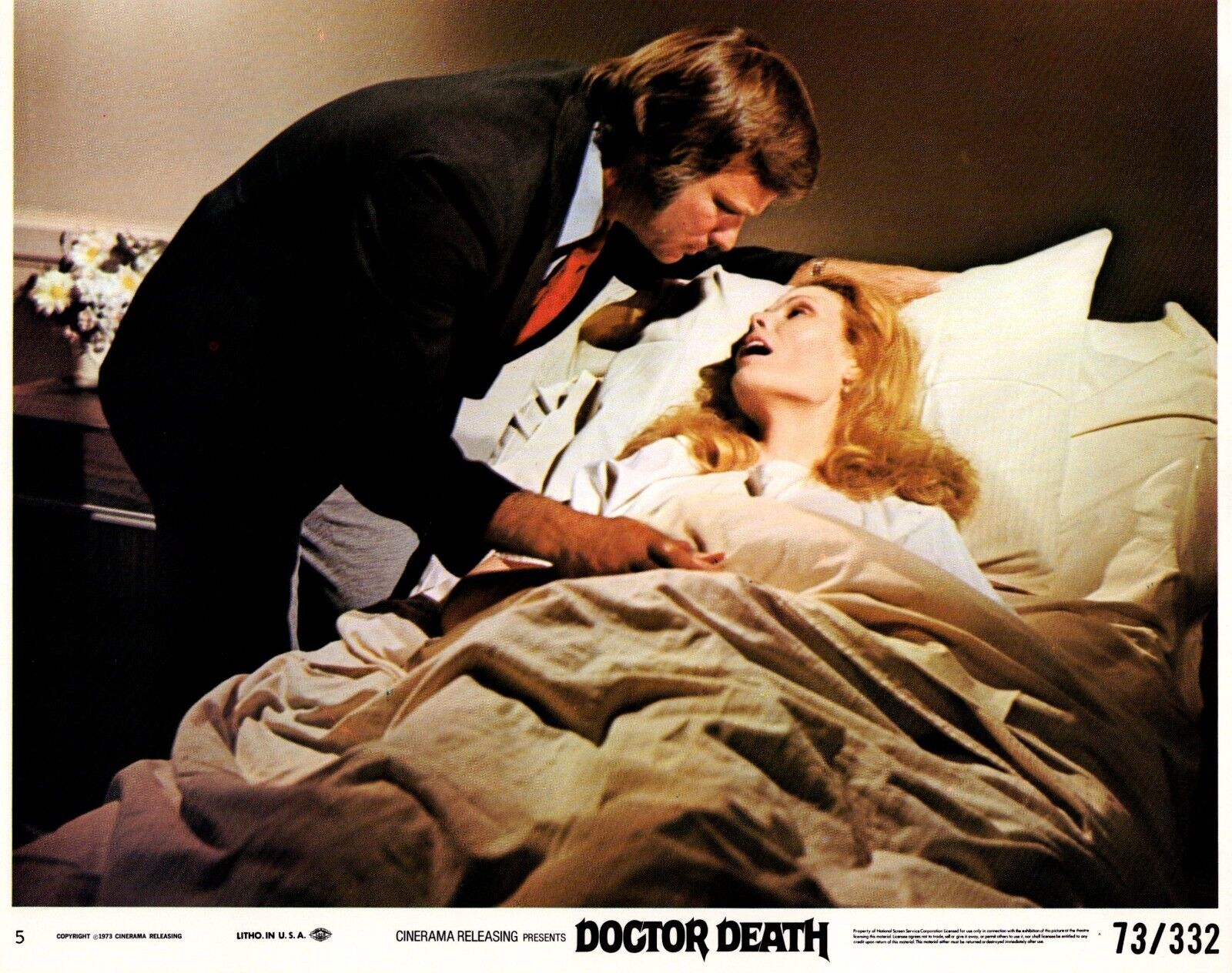 Cheryl Miller + Barry Coe in Doctor Death: Seeker of Souls (1973) ❤ Photo K 477