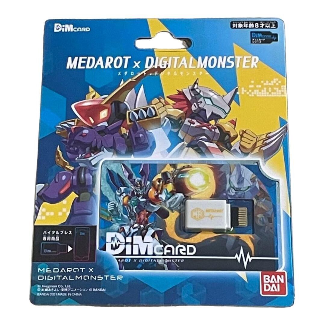 Vital Bracelet BE Memory Dim Card Medabots(Medarot) x Digimon Collaboration