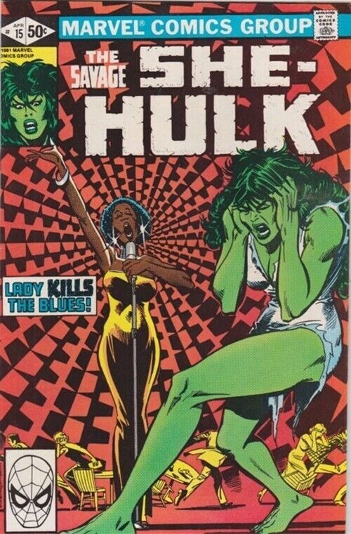 Savage She-Hulk (1980) #15 1st Appearance Beverly Cross Direct VF+. Stock Image