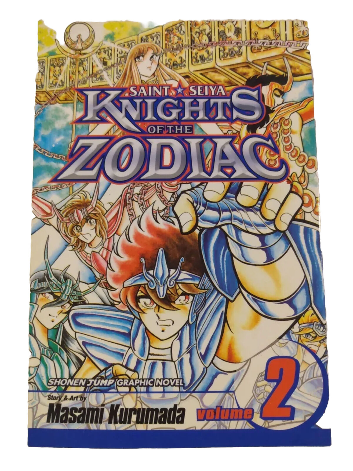 Knights of the Zodiac Saint Seiya Vol 2 Manga Graphic Novel Tpb Viz Media