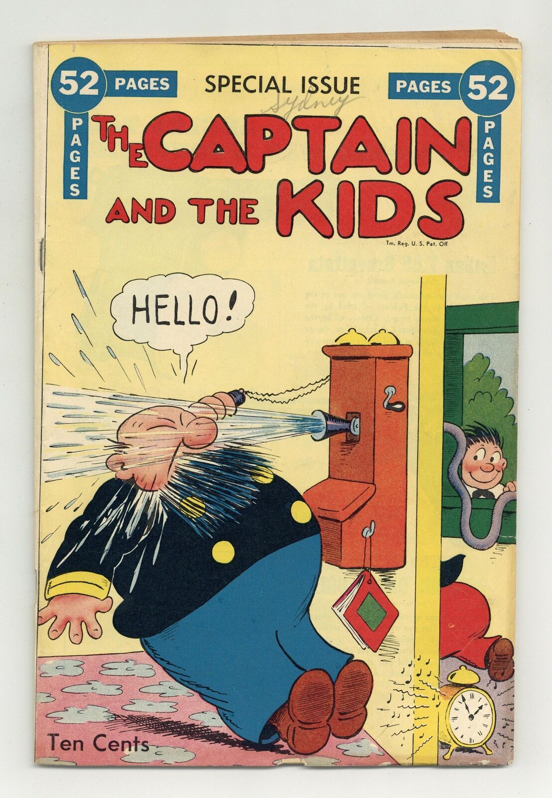 Captain and the Kids Special Summer Issue #1 VG 4.0 1948
