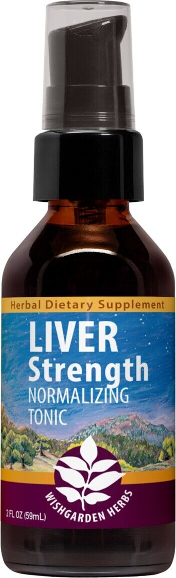 Liver Strength Normalizing Tonic by Wishgarden Herbal Remedies, 2 oz