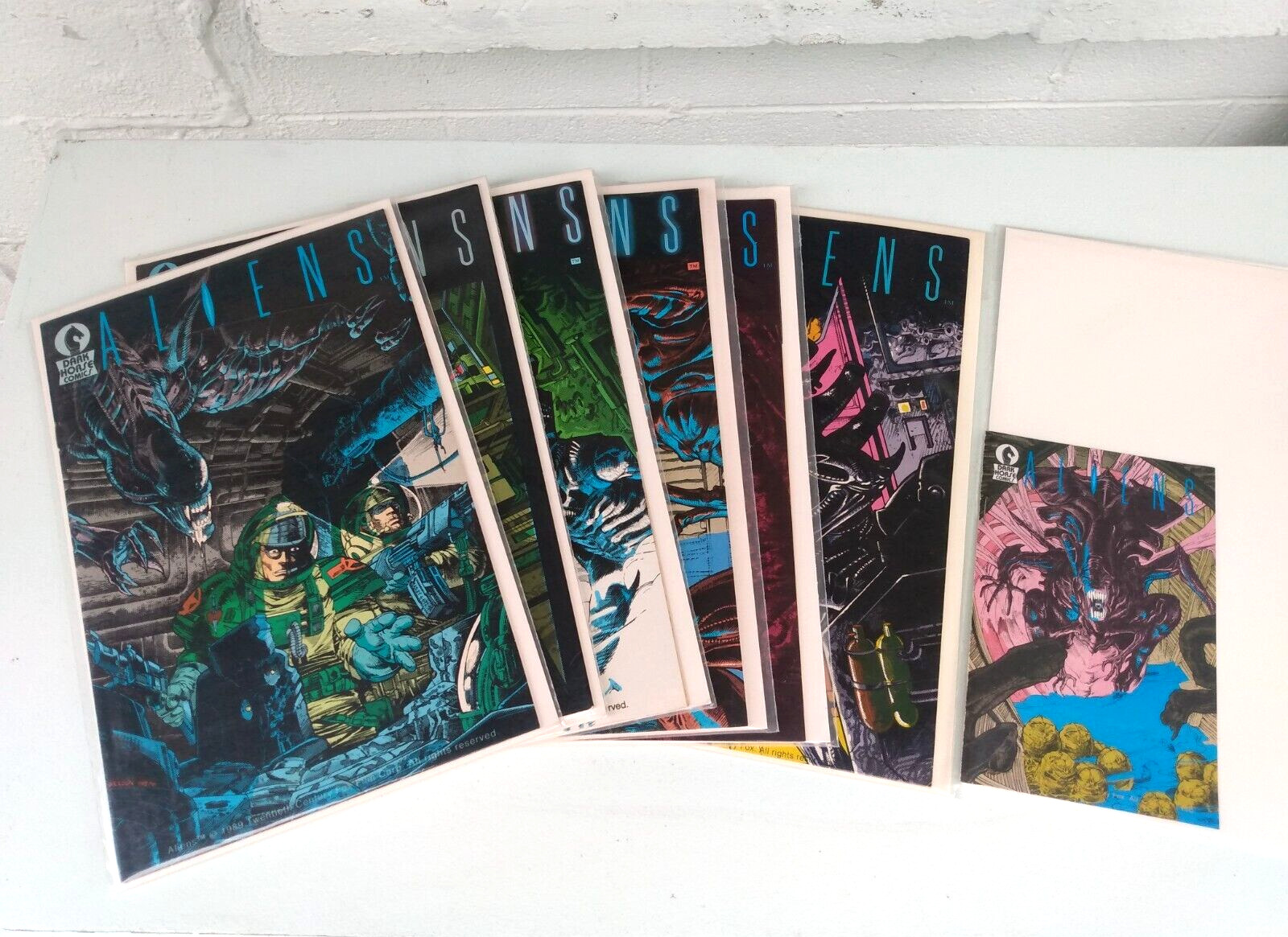 Aliens comic books (Dark Horse, 1988/1989) -Complete Set- #1-6 + mini-comic