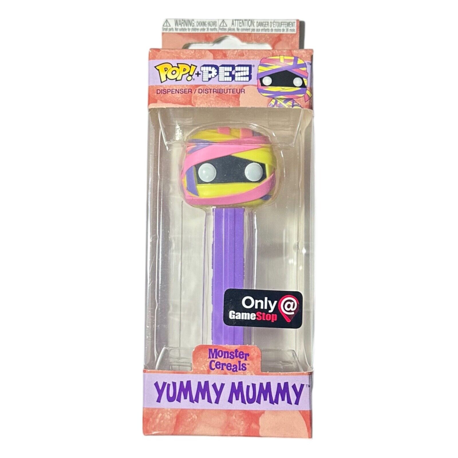 FUNKO POP PEZ GAME STOP EXCLUSIVE YUMMY MUMMY MONSTER CEREALS READ