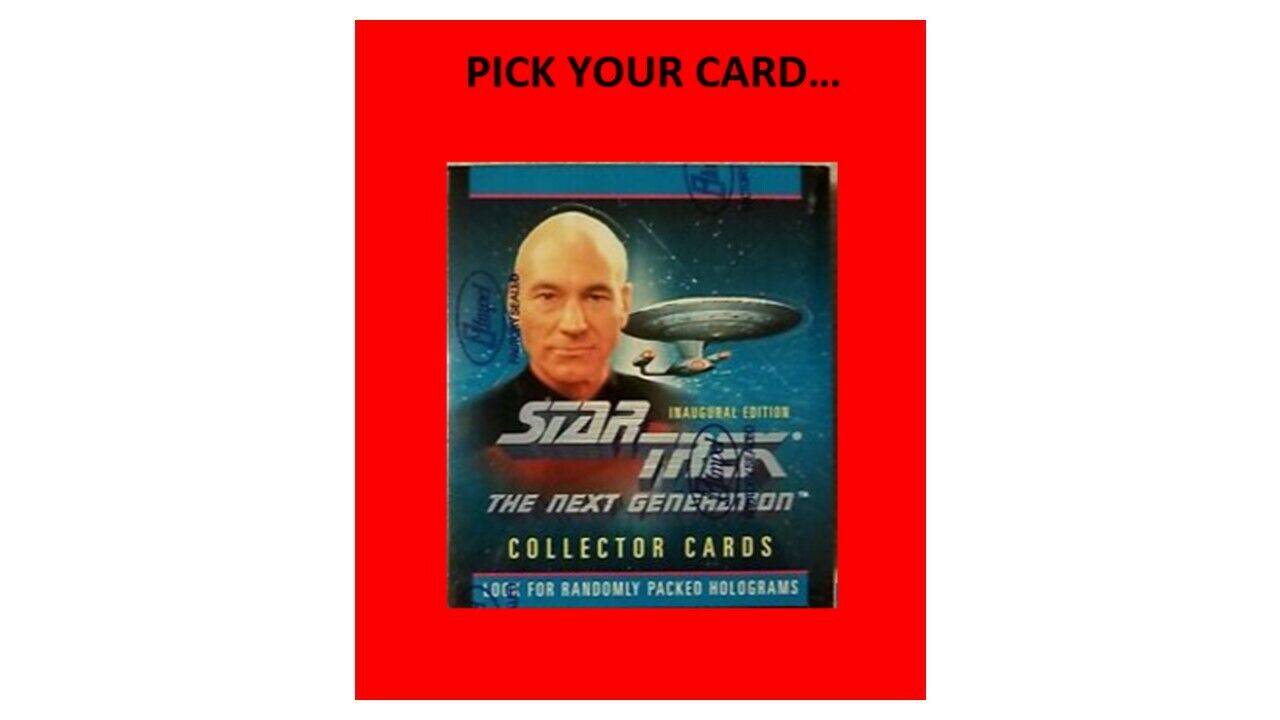 Star Trek: The Next Generation - 1992 Impel *BASE CARDS* NM-MT *PICK YOURS*