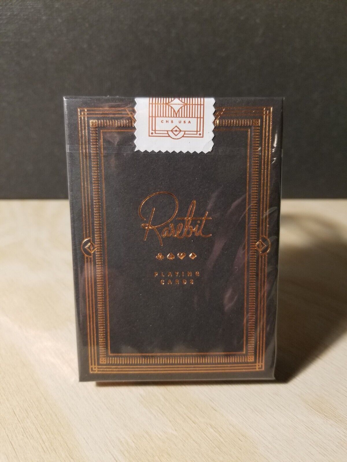 Rarebit playing cards Copper edition Theory 11 new & sealed bicycle luxury cards