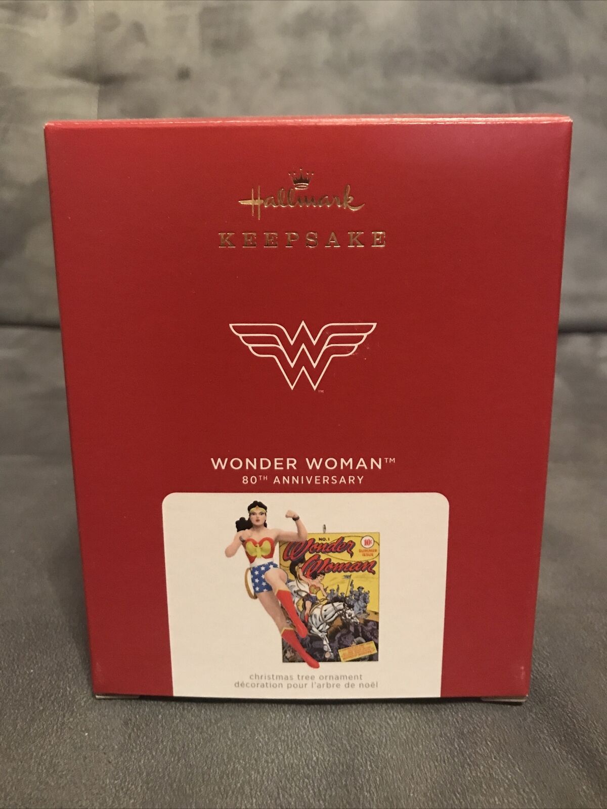 Hallmark Keepsake Ornament -  Wonder Woman - 80th Anniversary - 2021 Comic Book