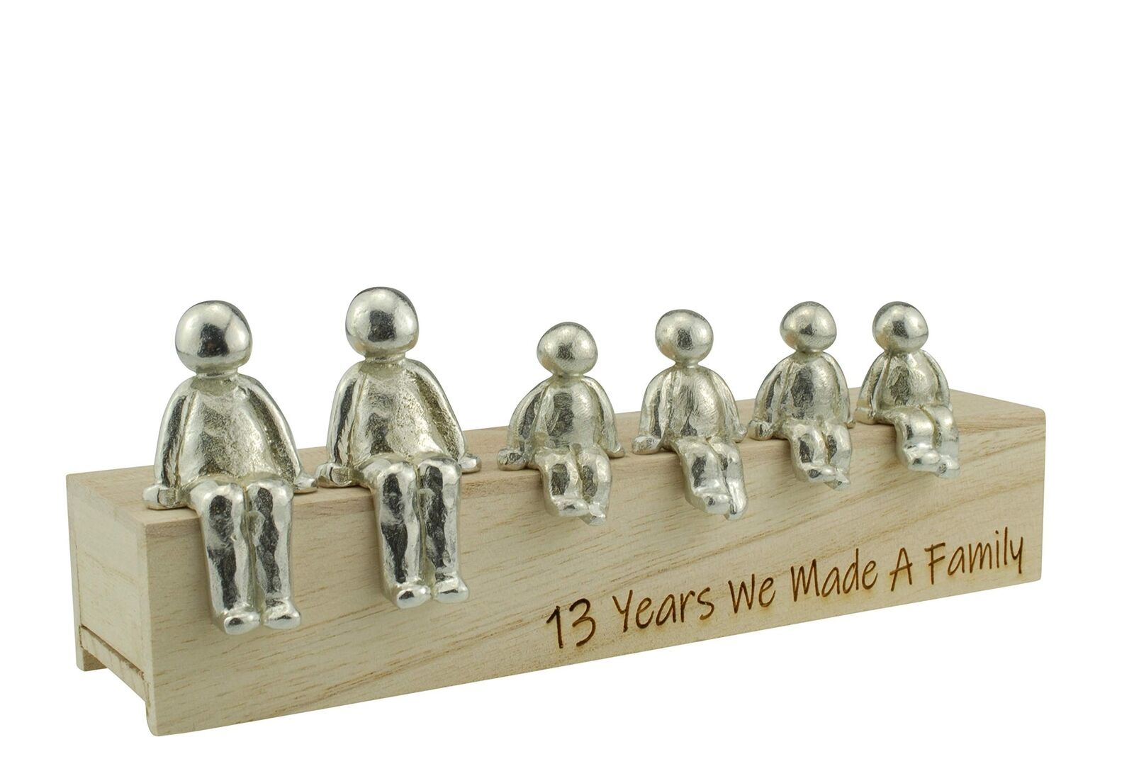 13th Anniversary Idea - 13 Years We Made A Family Metal Ornament - Choose You...