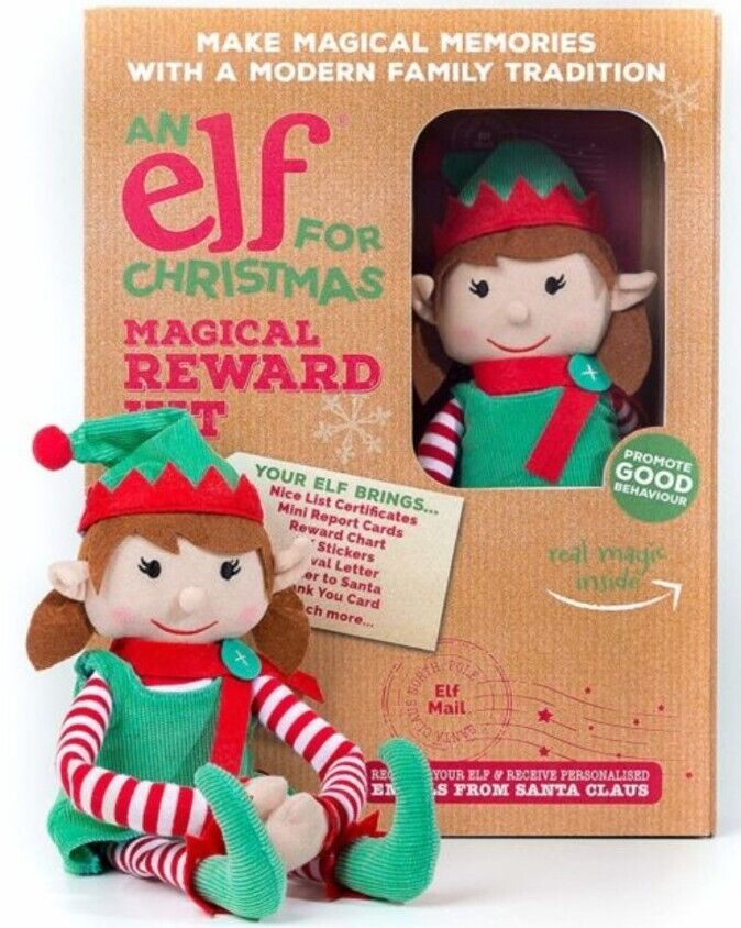 Elf For Christmas Magical Reward Kit Girl Positive Behavior Encourager New