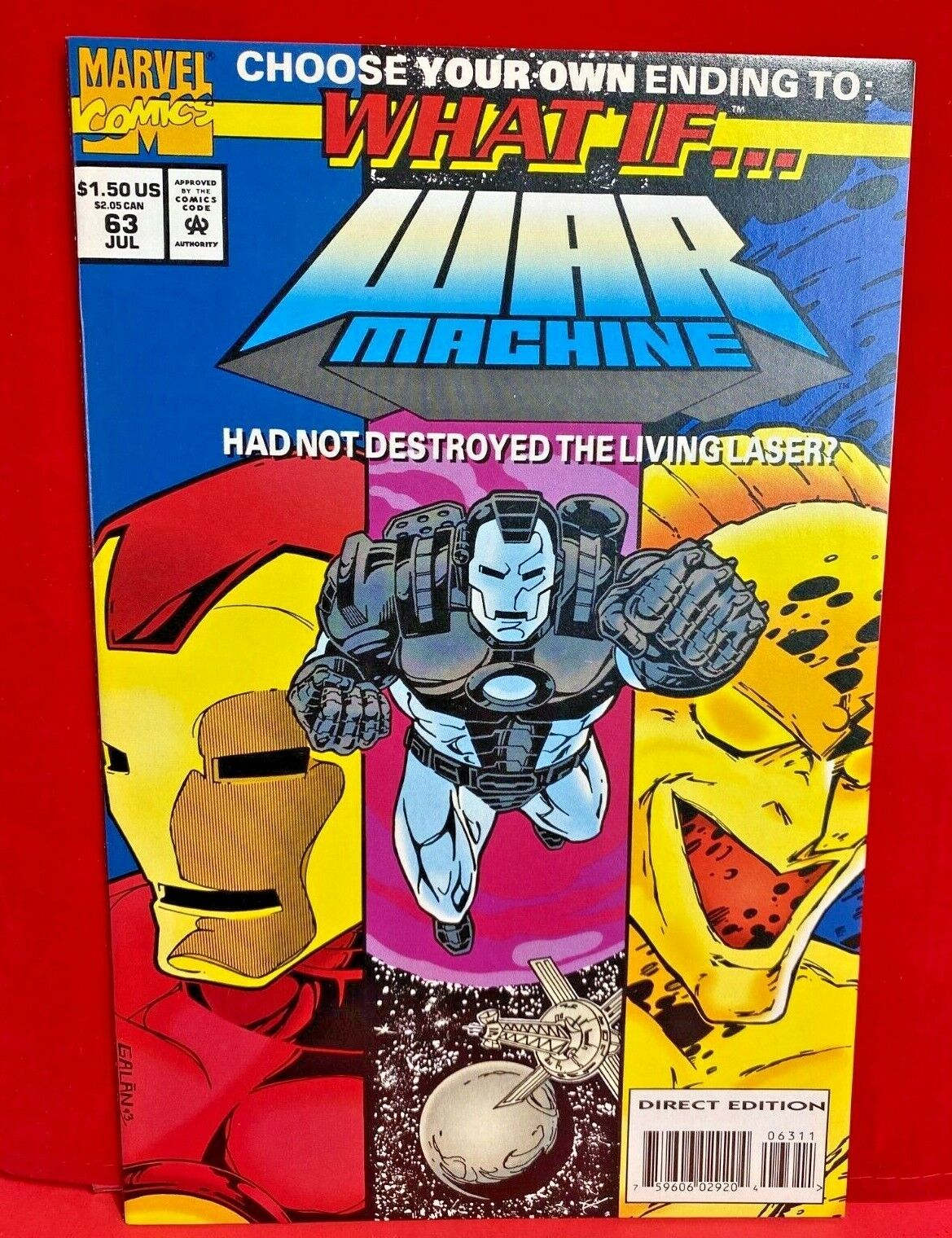 What If #63 Marvel COMIC 1994 War Machine HAD NOT DESTROYED THE LIVING LASER SP2