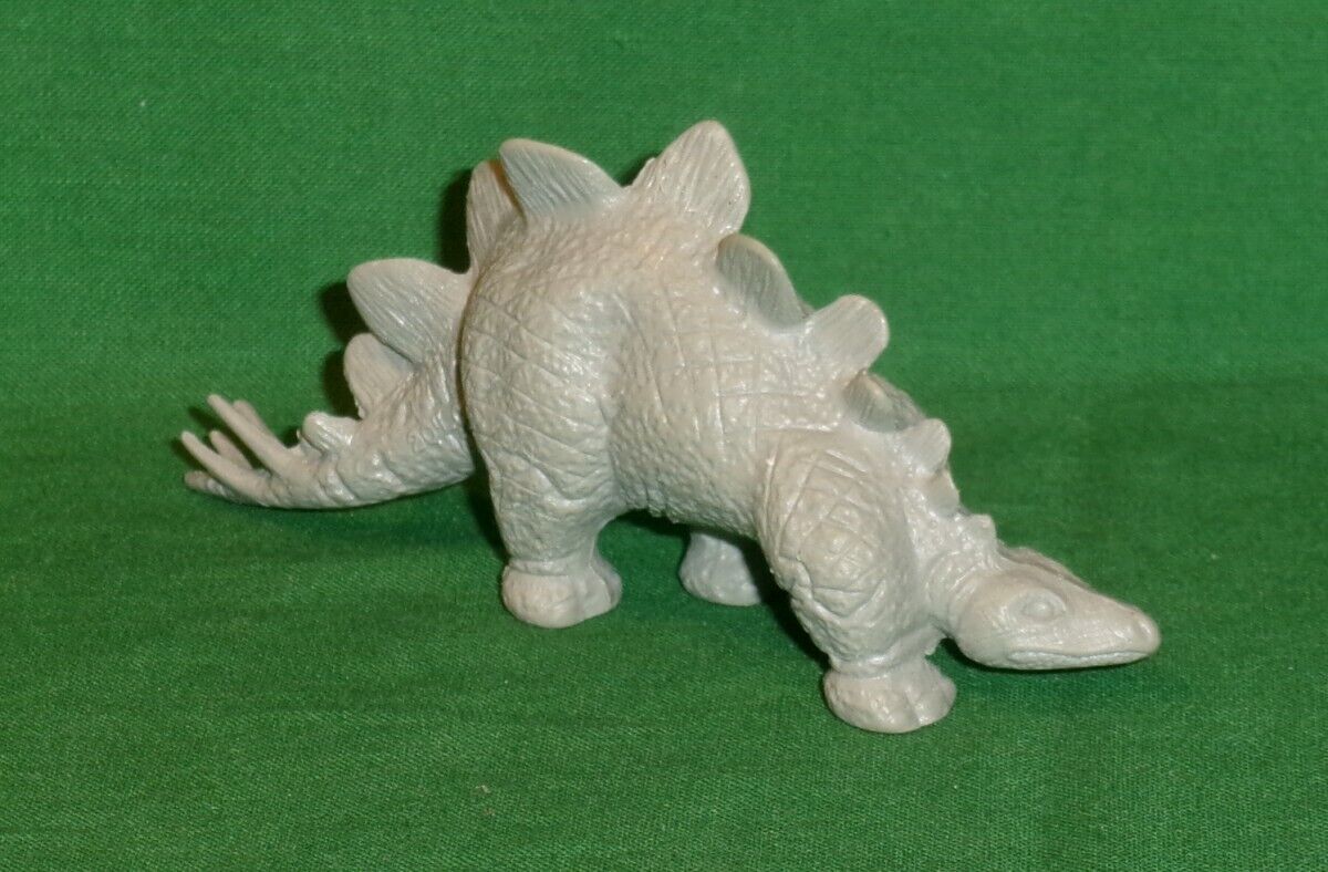 Vintage Marx Stegosaurus Dinosaur Figure Gray 1950s-1960s Prehistoric Playset