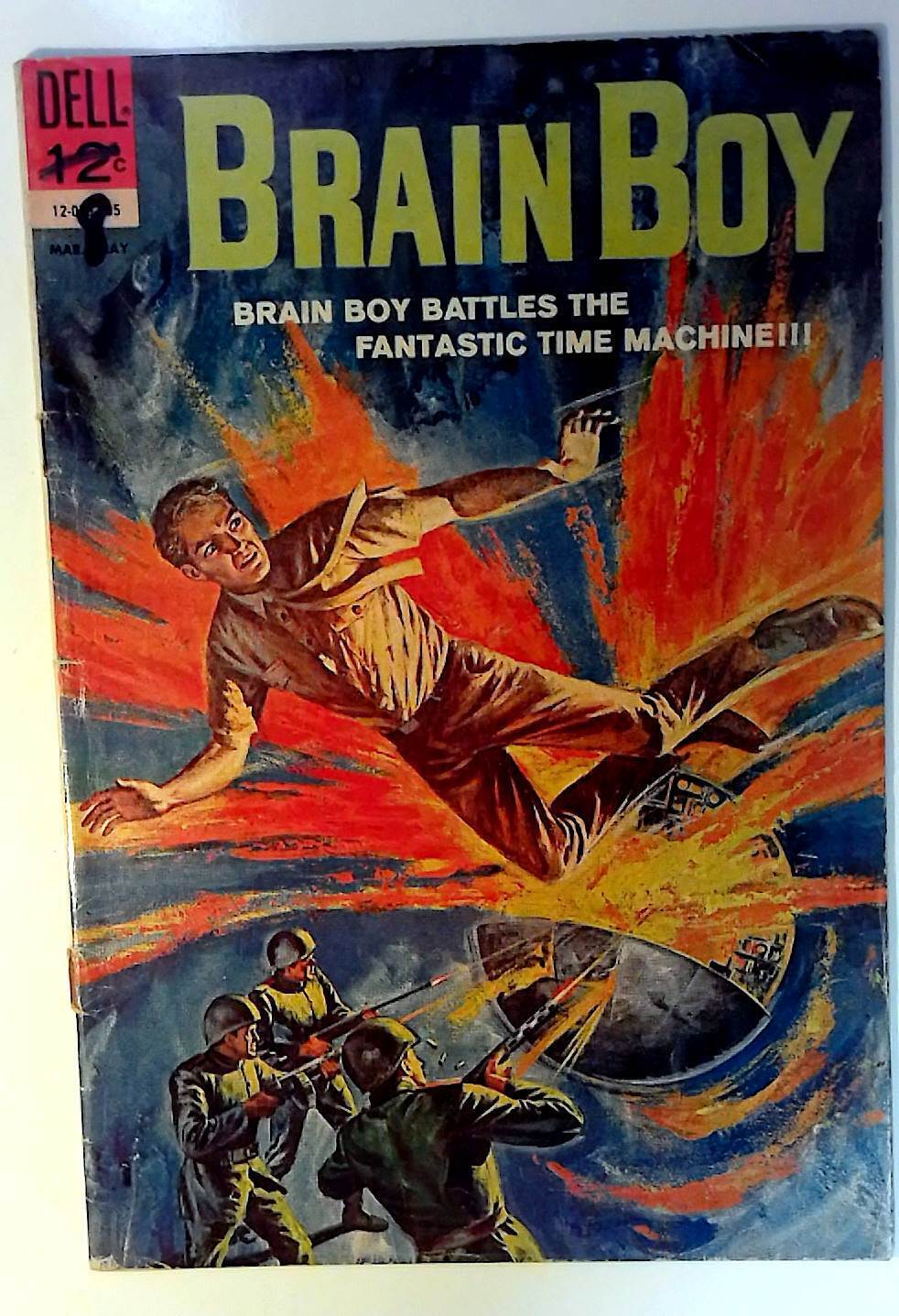 Brain Boy #4 Dell Comics (1963) GD+ 1st Print Comic Book