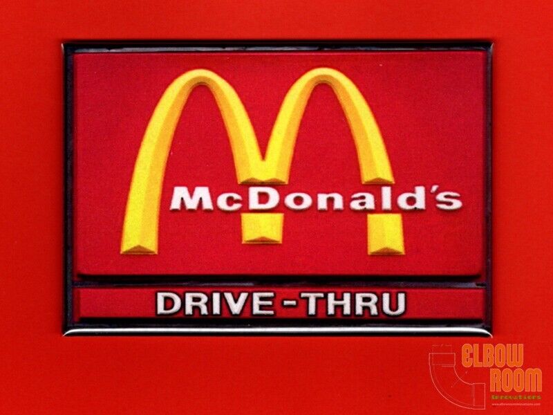 McDonalds Drive Thru sign  2x3\