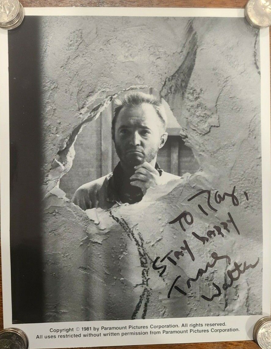 Actor Tracey Walter - Signed Celebrity Autograph - Repo Man -Conan the Destroyer