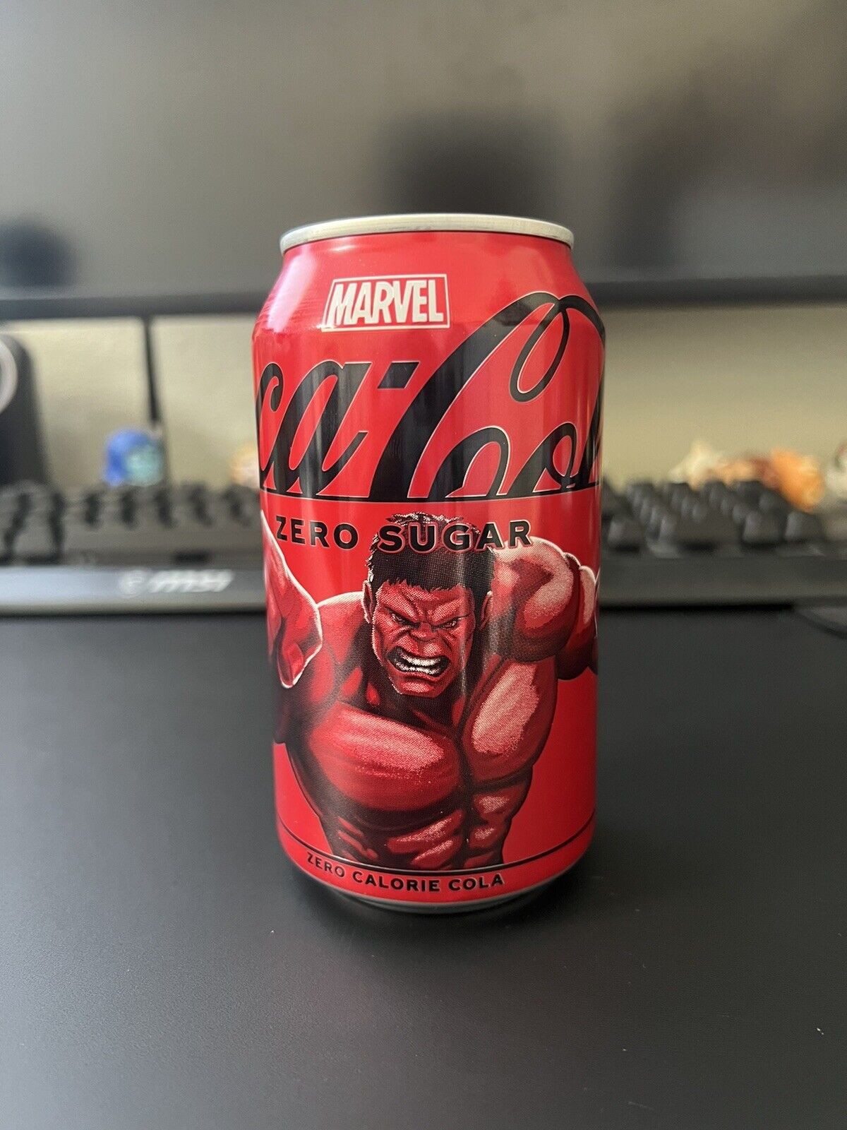 Marvel Coca-Cola Can (The Hulk) UNOPENED. NOT