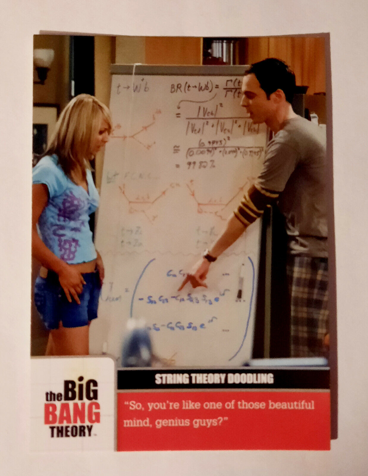 The Big Bang Theory Seasons 1&2 Trading Card Singles - Complete your set