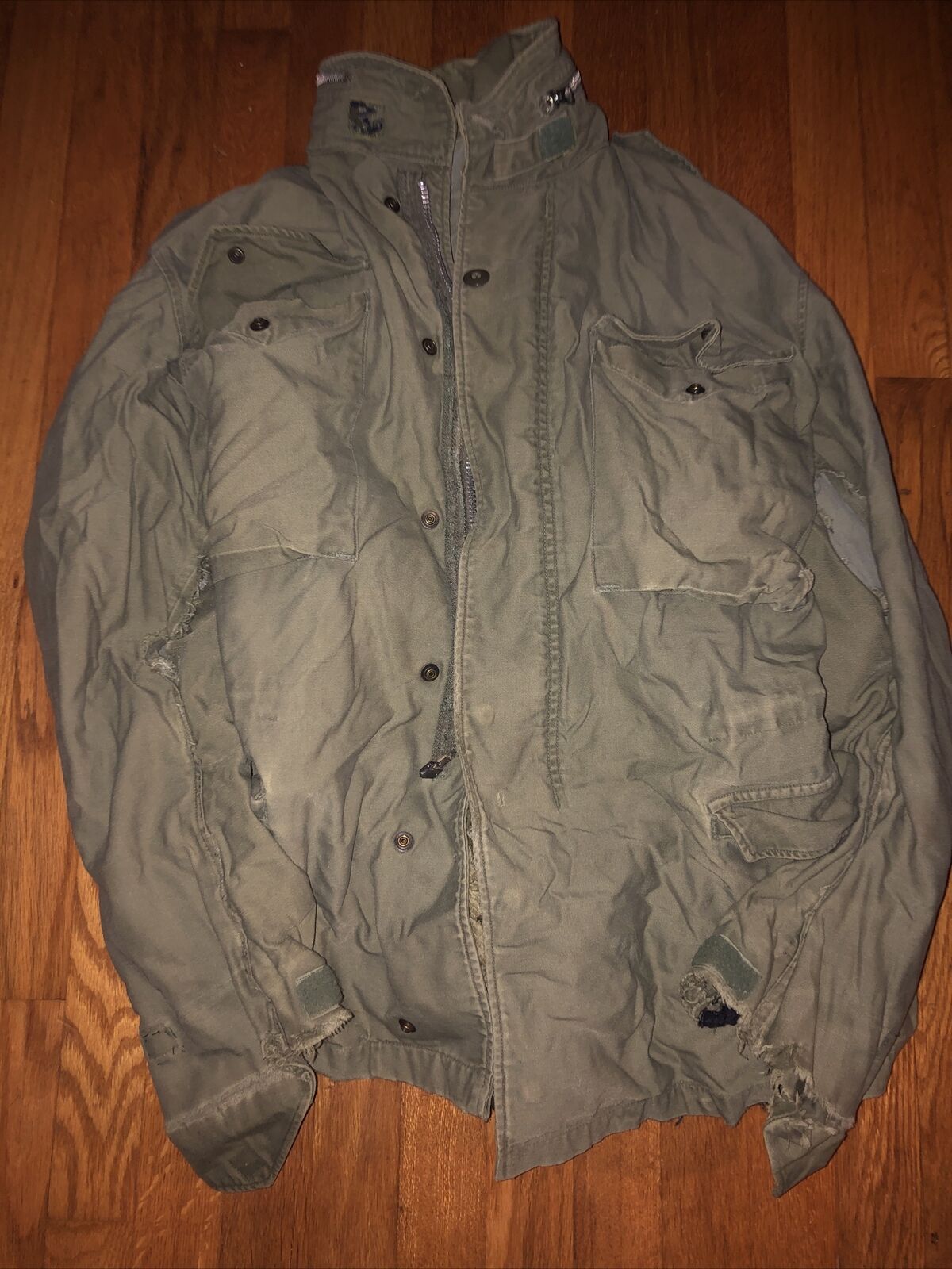 Vietnam Army Cold Weather Field Jacket Coat Medium? 2890 Rough Shape