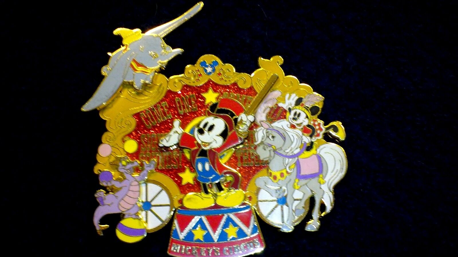 DISNEY PIN 2012 Walt Disney World Mickey's Circus JUMBO pin Welcome Gift 
