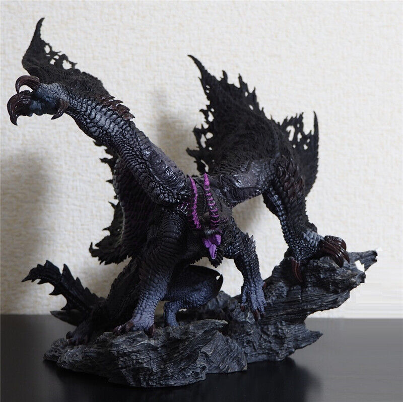 Monster Hunter Rise Black Dragon Gore Magala Figure Statue Model Toys Gift 21cm