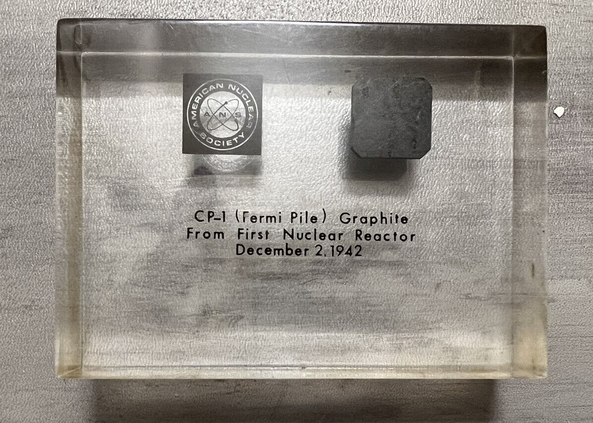 CP-1 Graphite From First Nuclear Reactor 