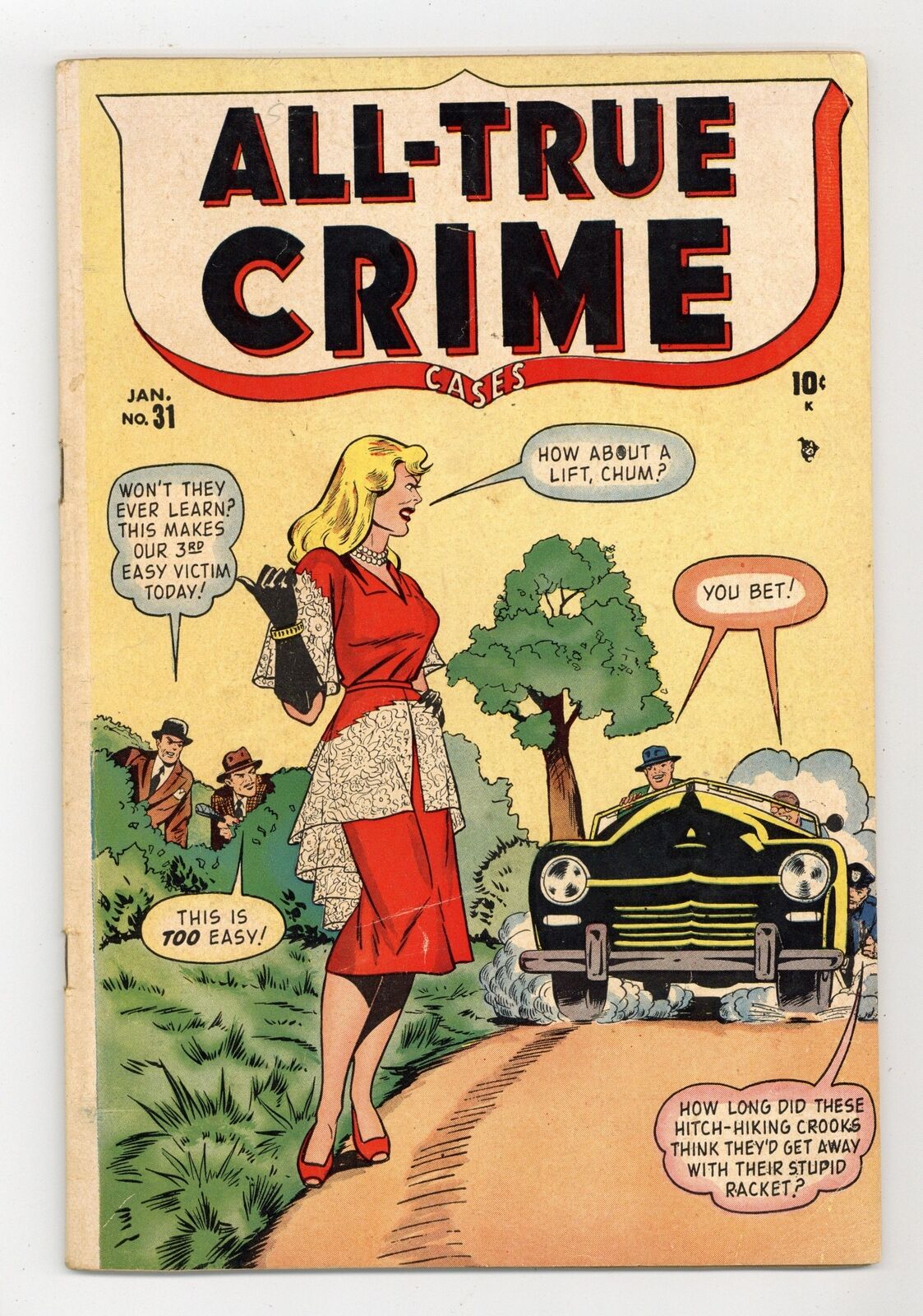 All True Crime #31 VG 4.0 1948