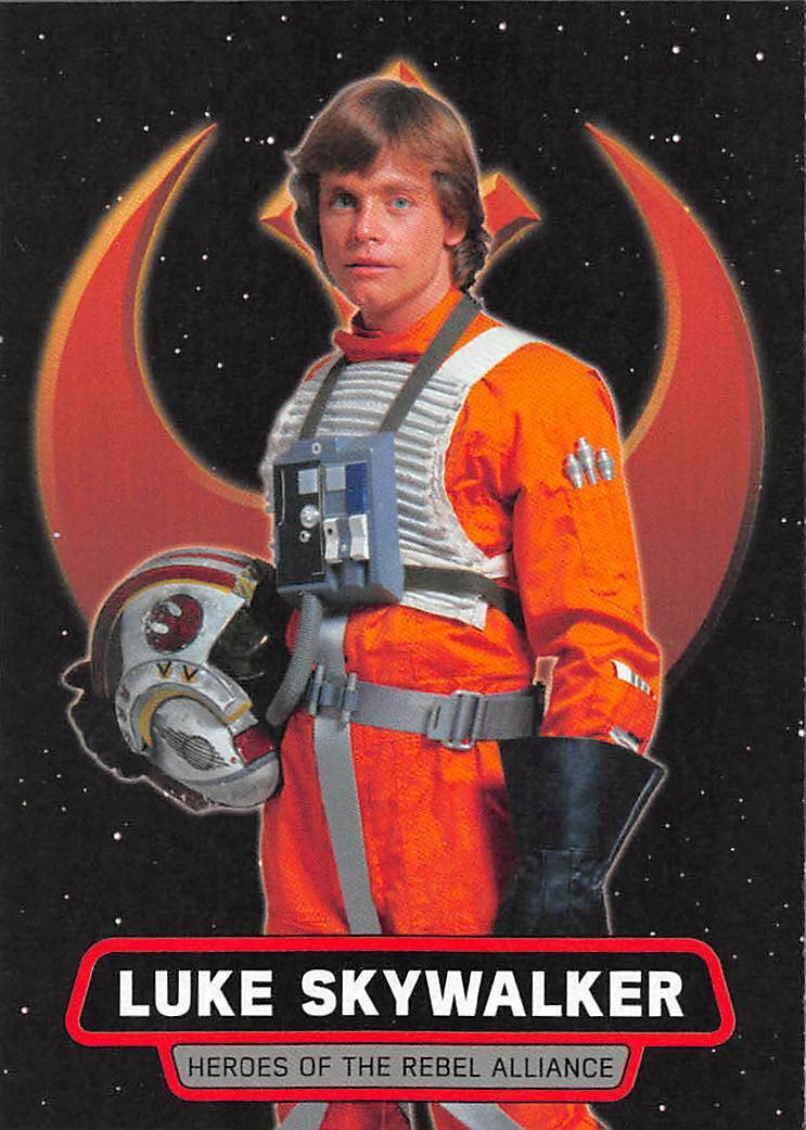2016 Topps Star Wars Rogue One Mission Briefing Heroes #1 Luke Skywalker 🔥