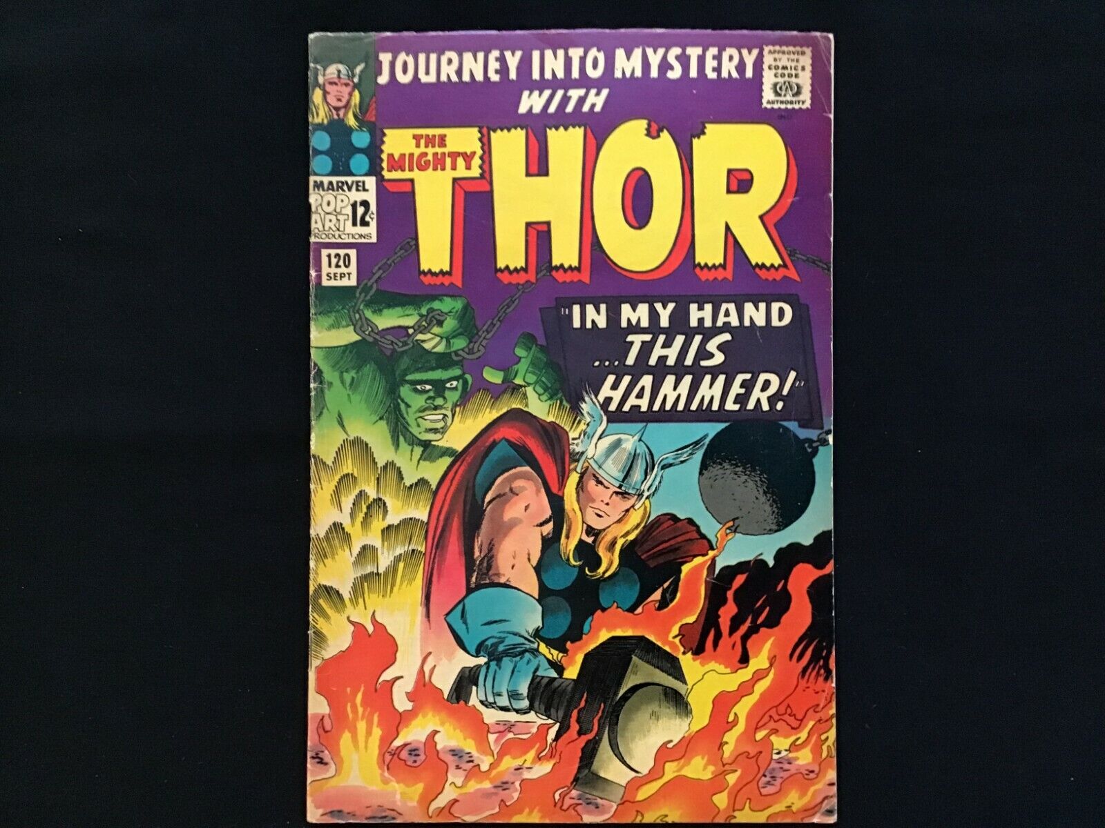 JOURNEY INTO MYSTERY THOR #120 Lot of 1 Marvel Comic Book