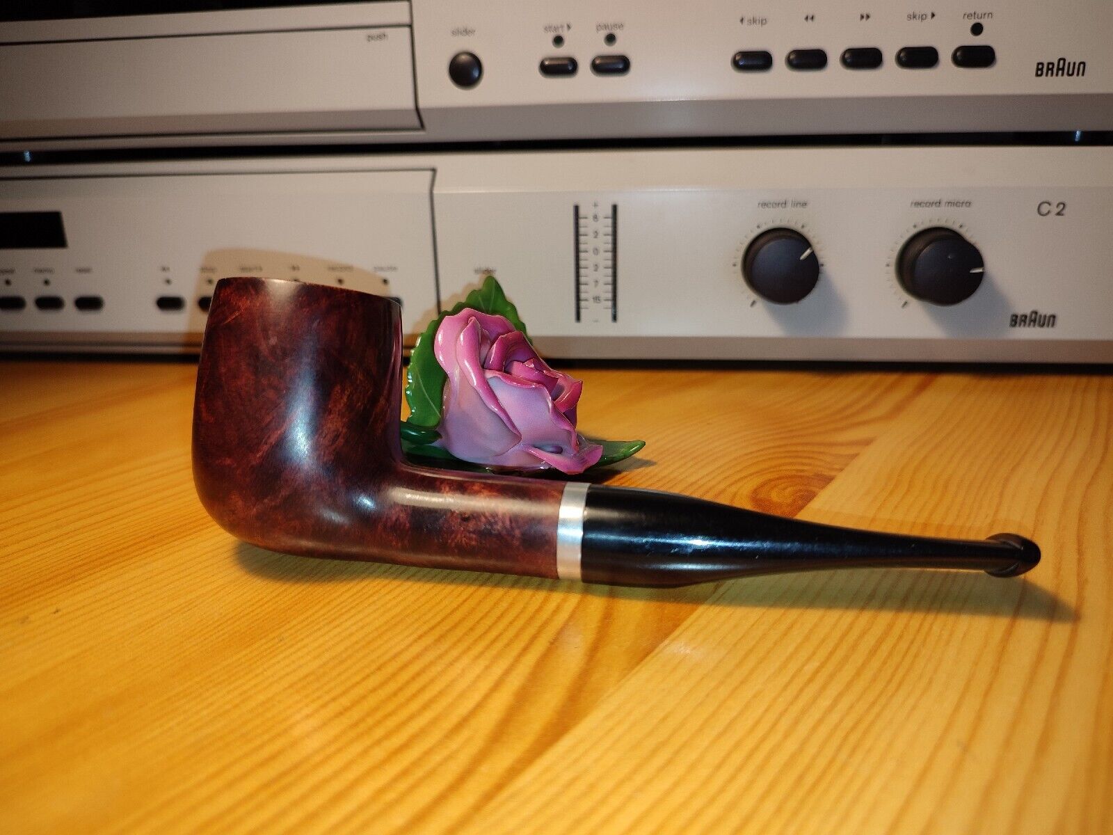 ONLY SMOKED ONCE MOLINA ITALY 9mm ESTATE PIPE pfeife