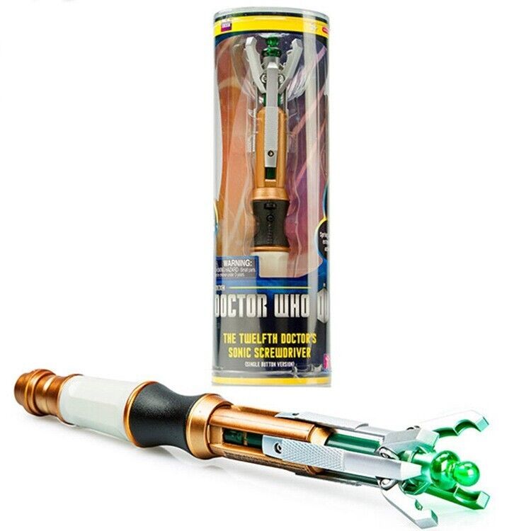 Doctor Who THE TWELFTH DOCTOR'S SONIC SCREWDRIVER Model Light Sounds Toy