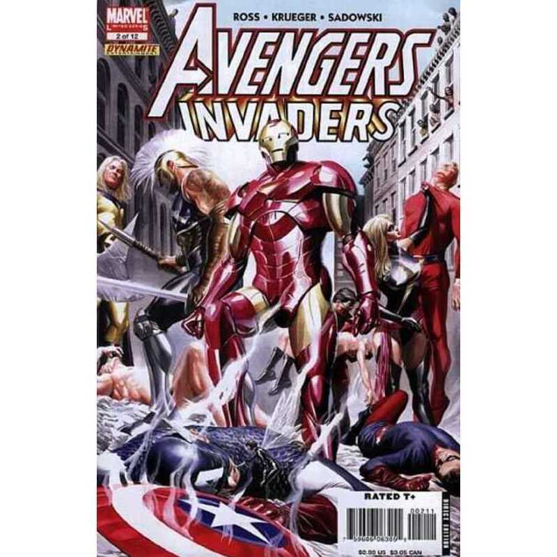Avengers/Invaders #2 in Near Mint + condition. Marvel comics [q\