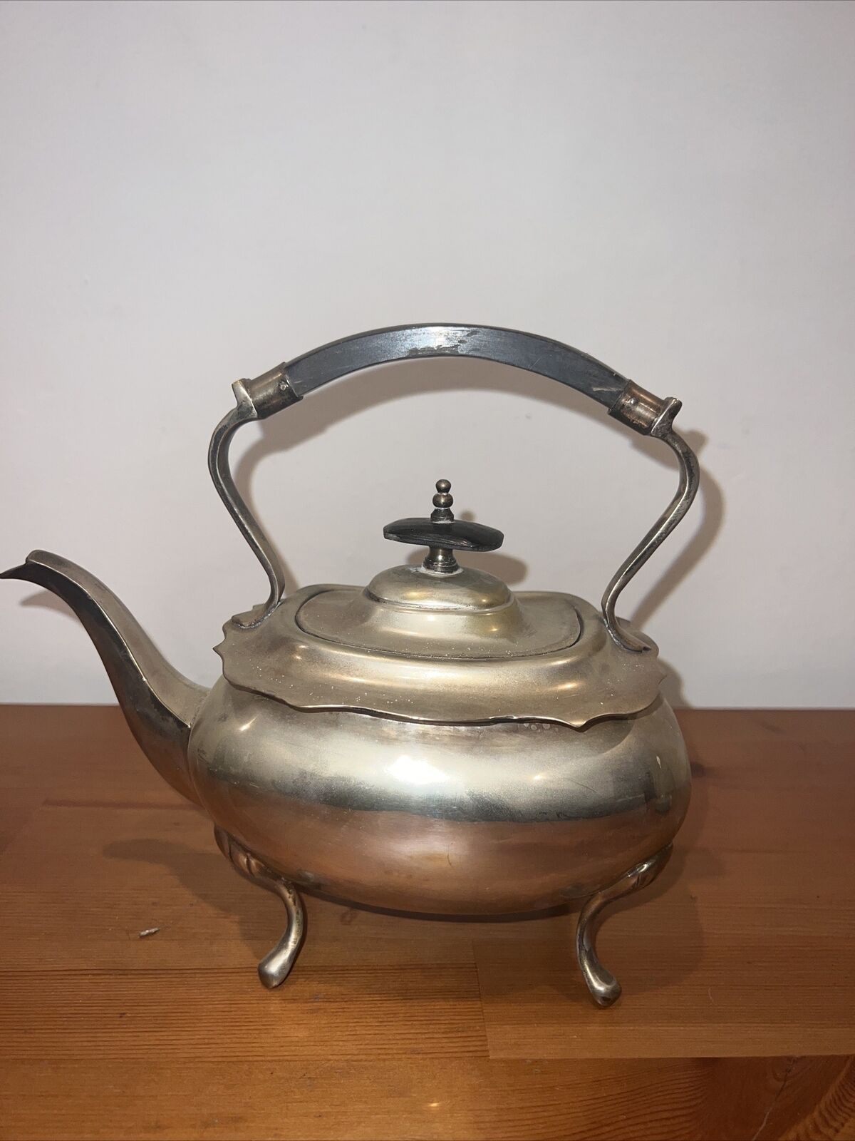 Vintage British Colony  Knobler Teapot  Tea Kettle Rare 1800-1900