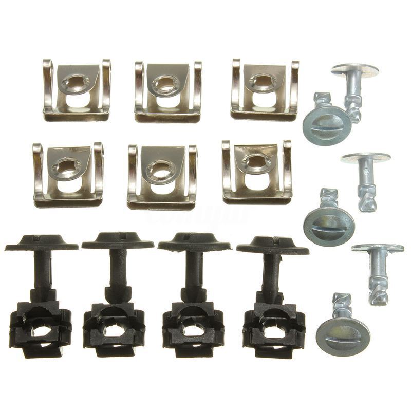Set Engine Under Cover Fixing Clips Screw For  A4 97-2005 E5T8h
