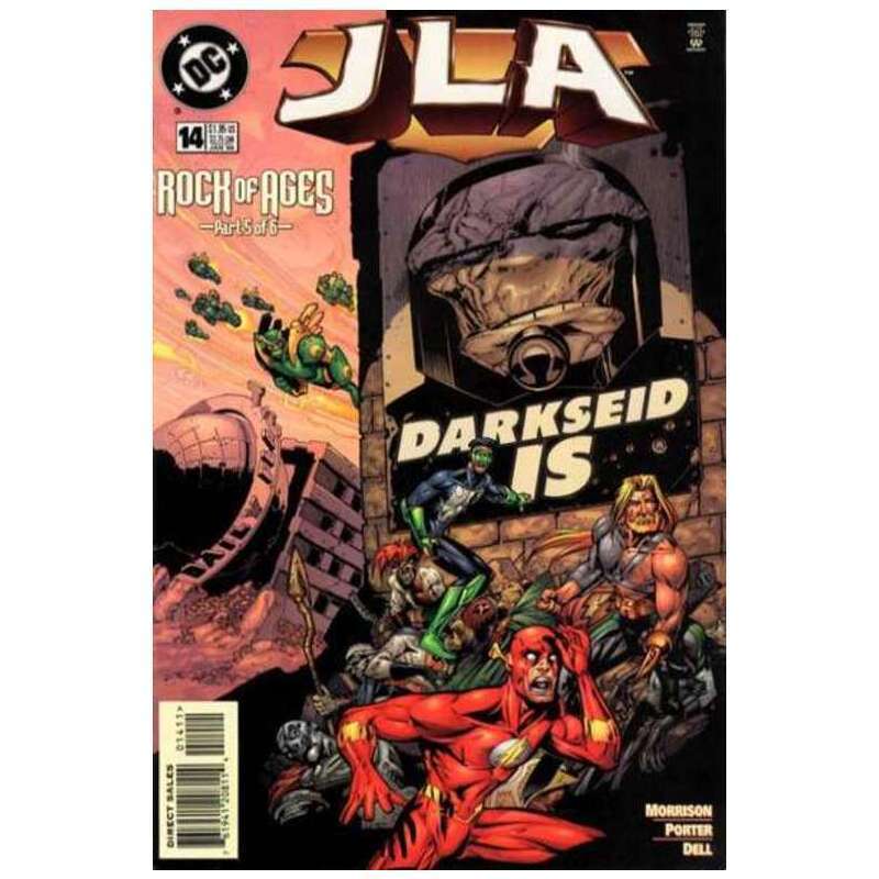 JLA #14 in Near Mint minus condition. DC comics [x&