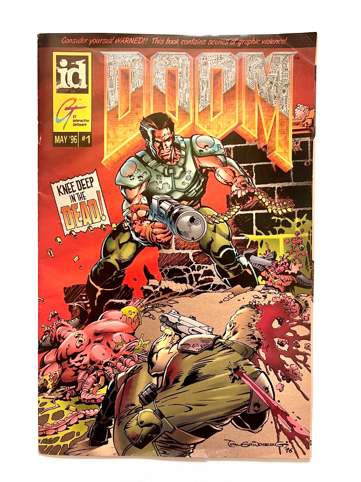 Doom #1 - GT Interactive Software 1996 - E3 - Comic Book *RARE*