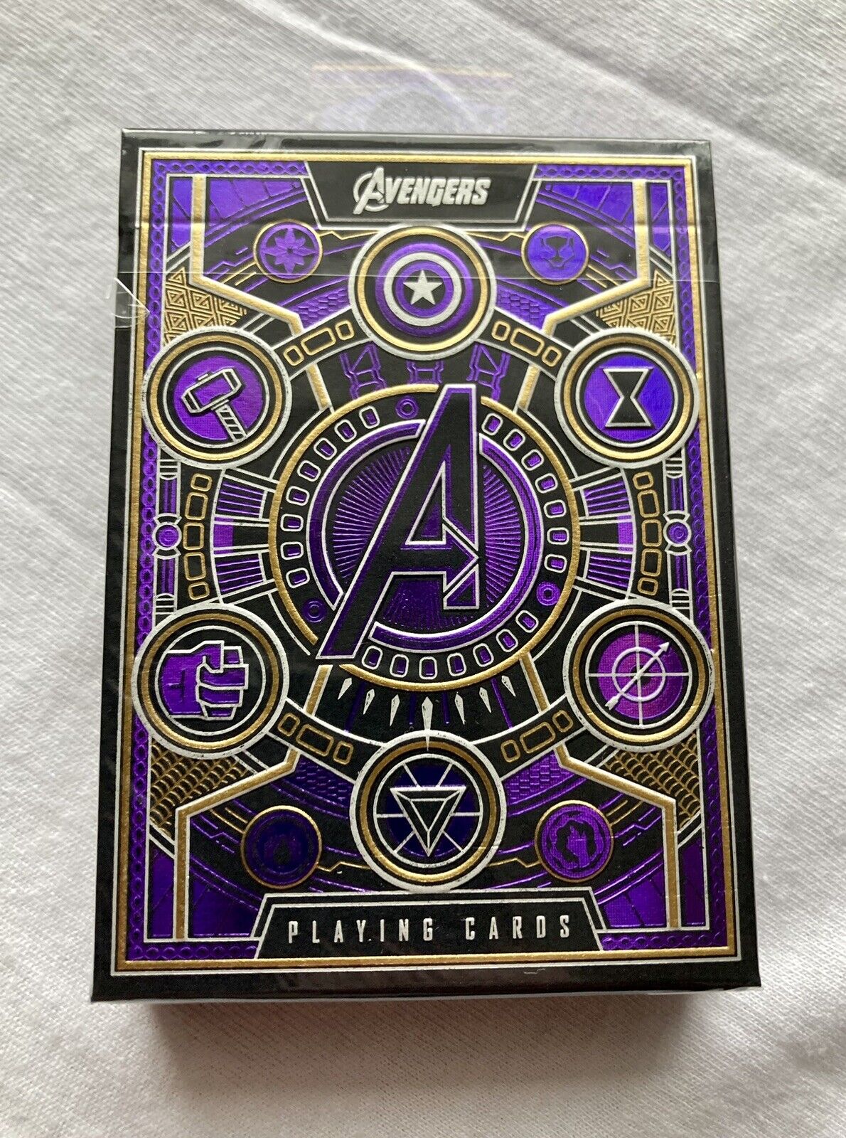 Avengers Playing Cards Purple Luxury Foil Poker Deck Theory 11 Limited Edition