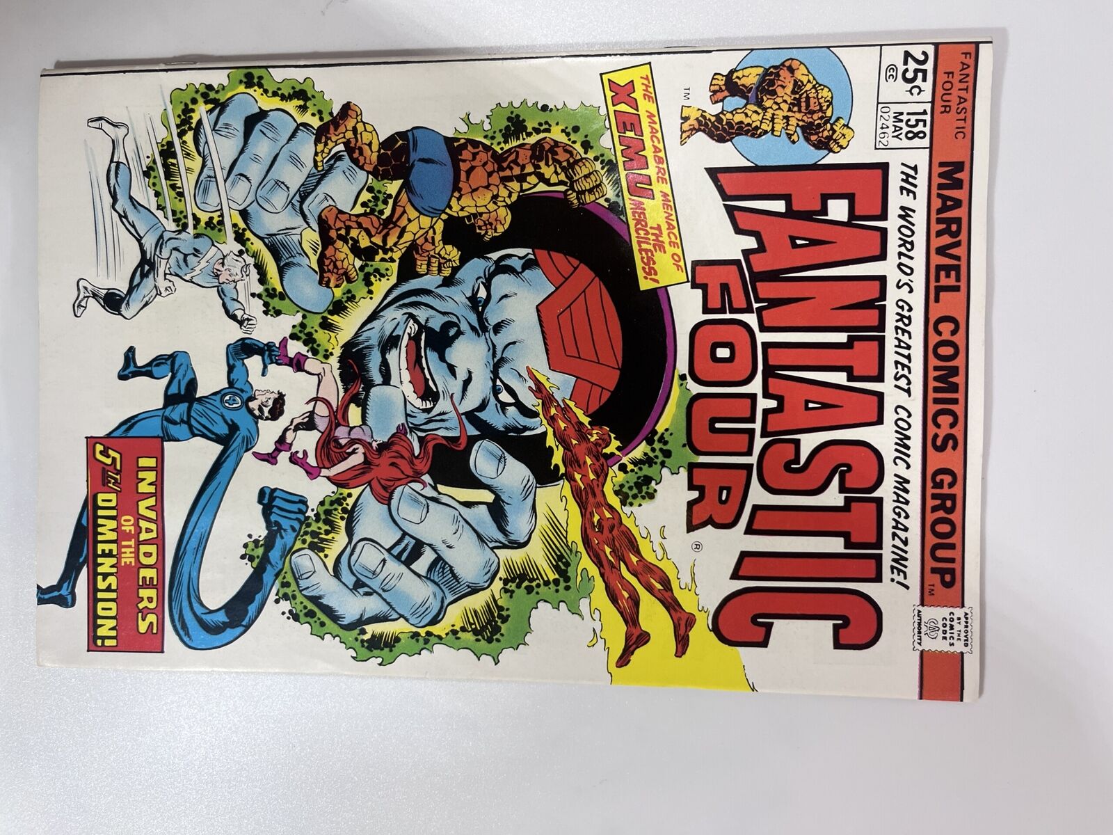 Fantastic Four #158 (1975) in 8.5 Very Fine+