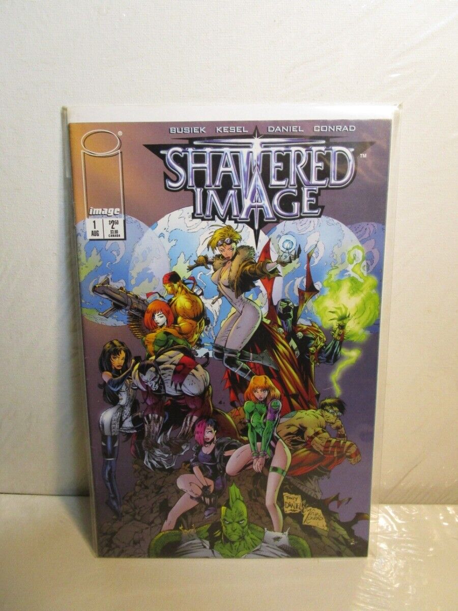 Shattered Image #1 1996 August (AUG) Image Comics Bagged Boarded