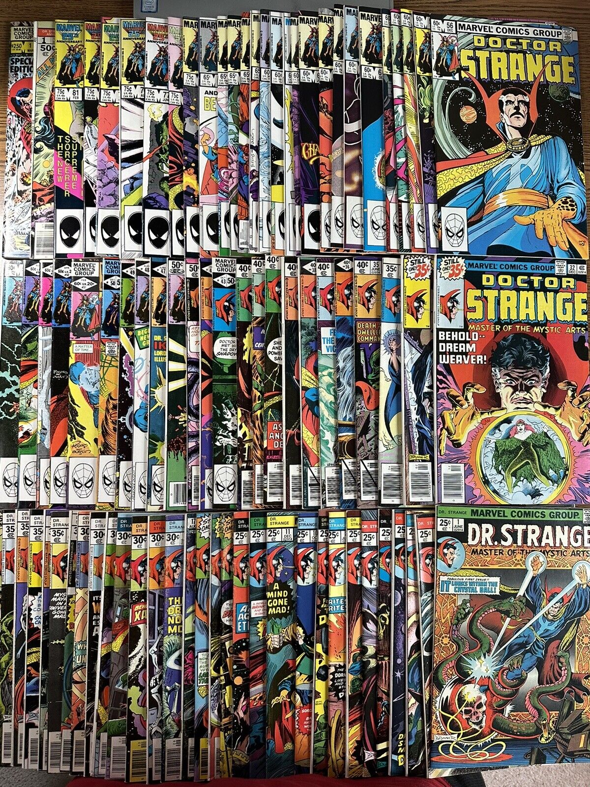 Doctor Strange #1-81 special Giant Size 1974 Series COMPLETE Lot Run Set Marvel