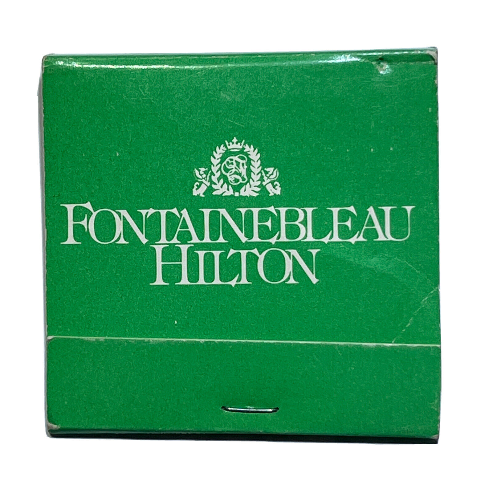 Fontainebleau Hilton Motel Hotel Miami Beach Florida Match Book Matchbox