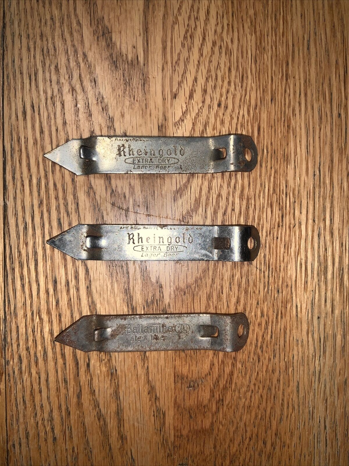 THREE  OLD/  VINTAGE   BOTTLE/  CAN   OPENERS  ---  FREE   SHIPPING