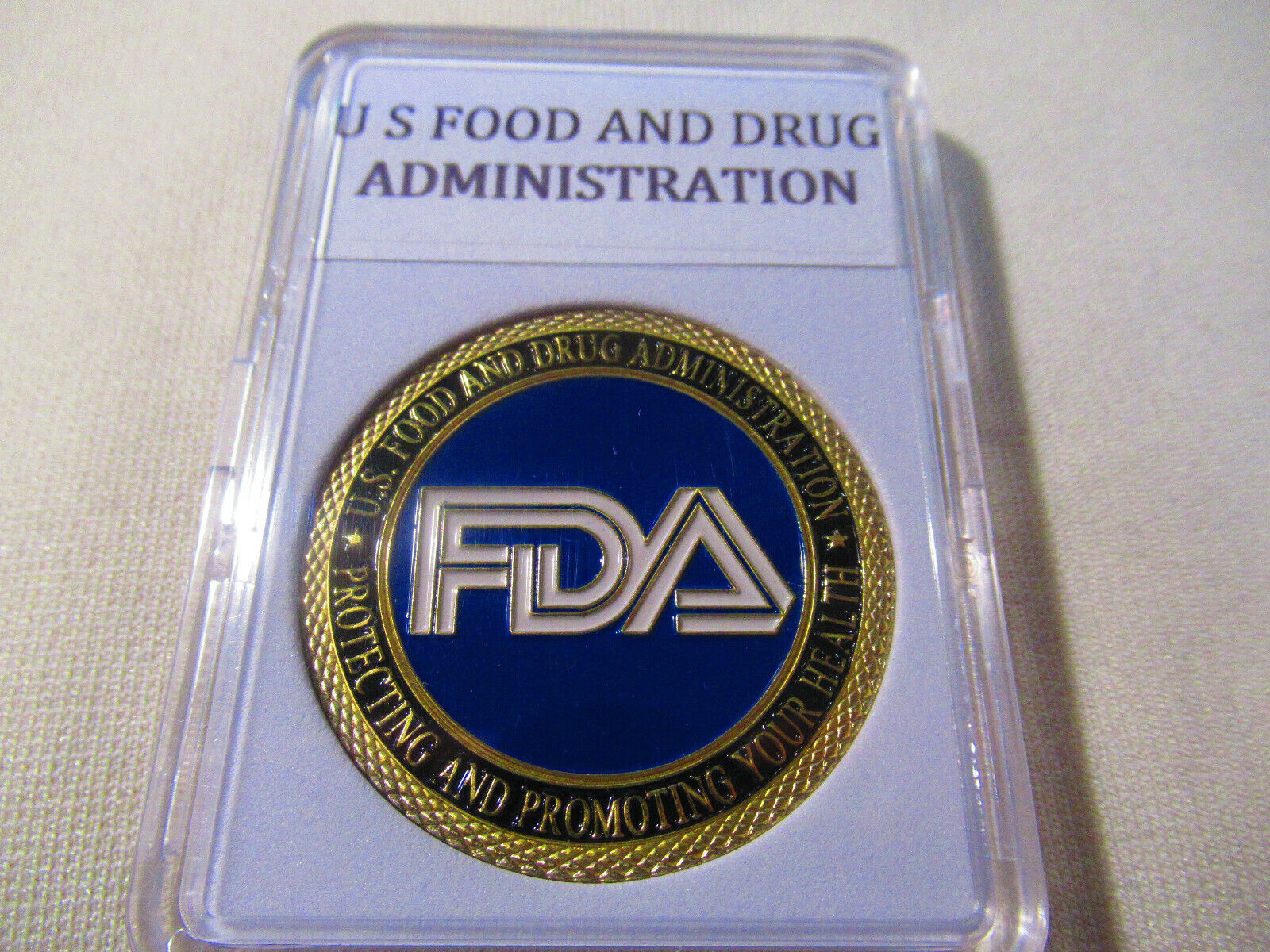 FOOD AND DRUG ADMINISTRATION (FDA) Challenge Coin 