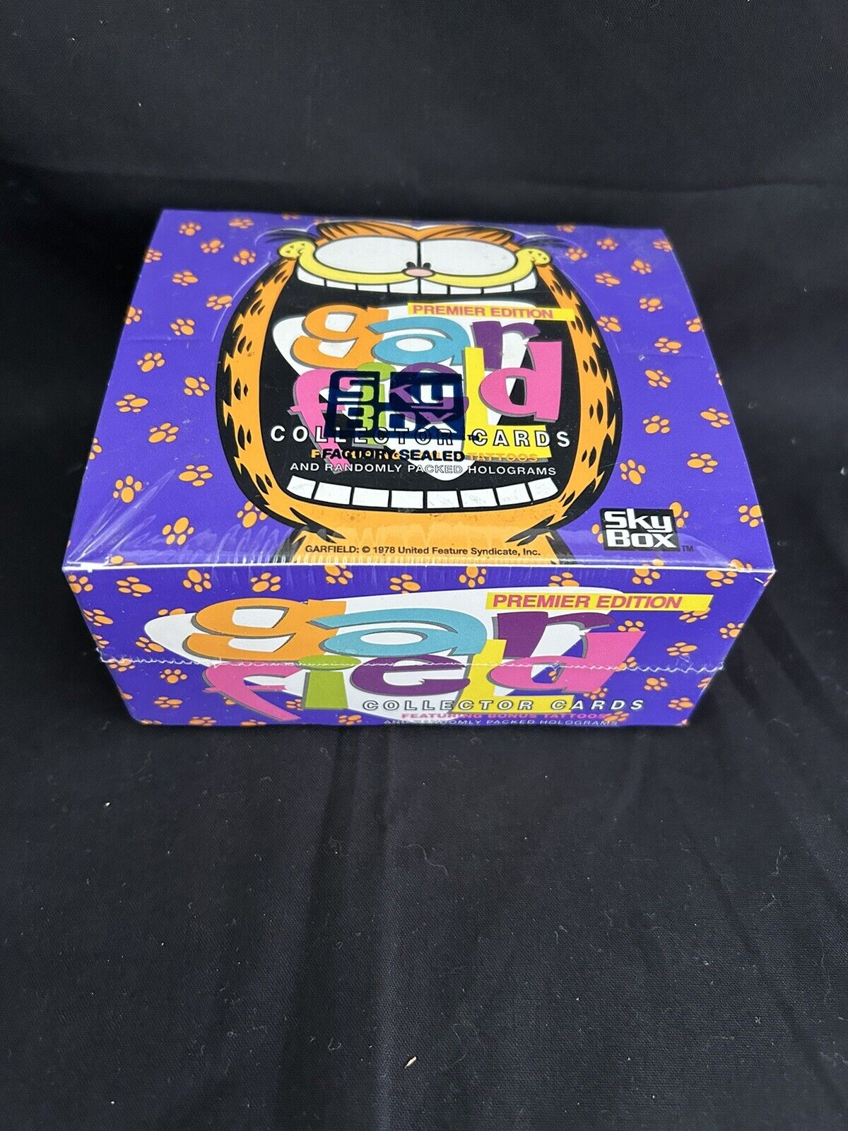Brand New Sealed 1992 Garfield Collector Series Box Skybox 