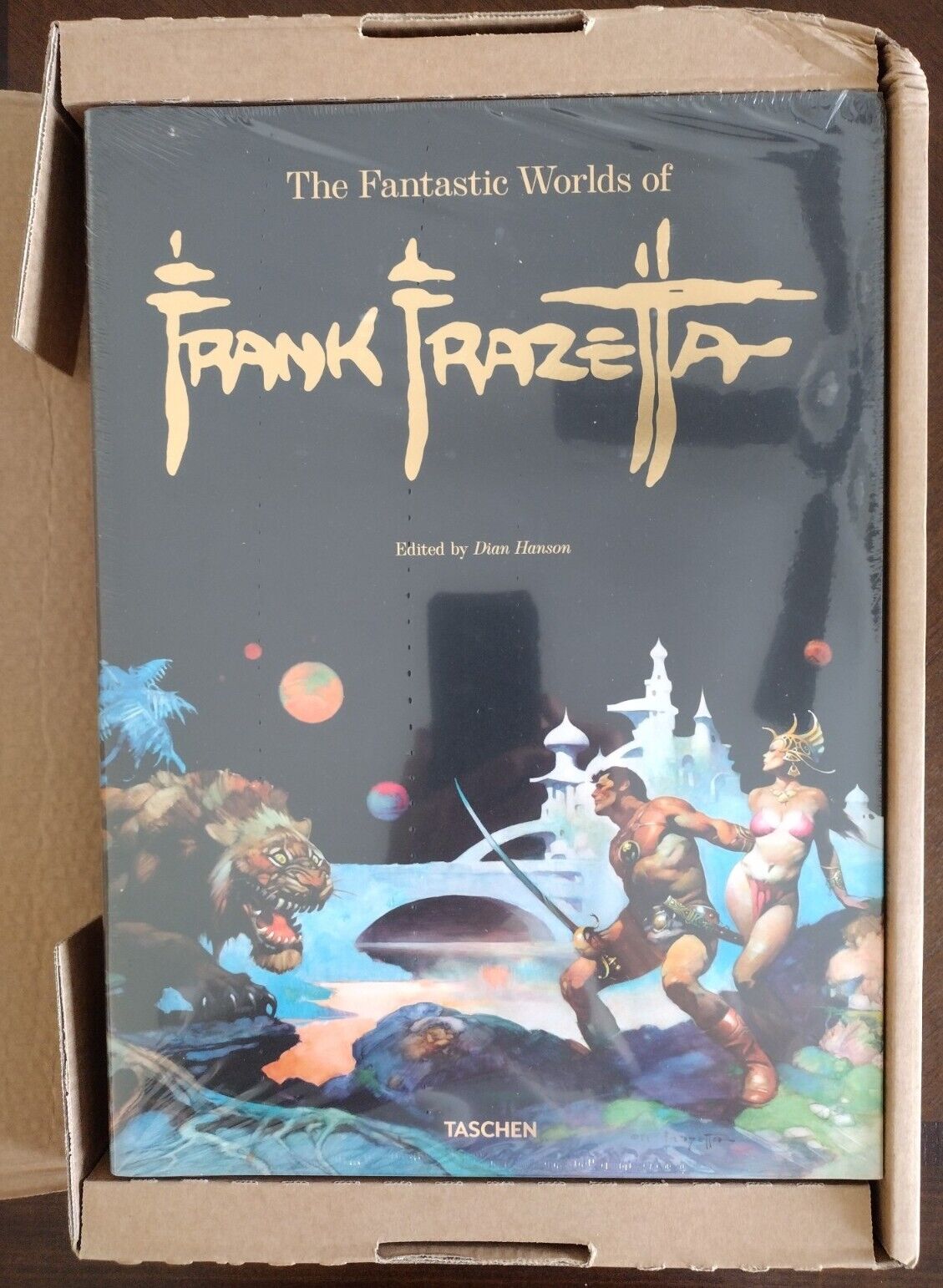 The Fantastic Worlds of Frazetta Taschen XXL HC New Sealed shipping box 2022