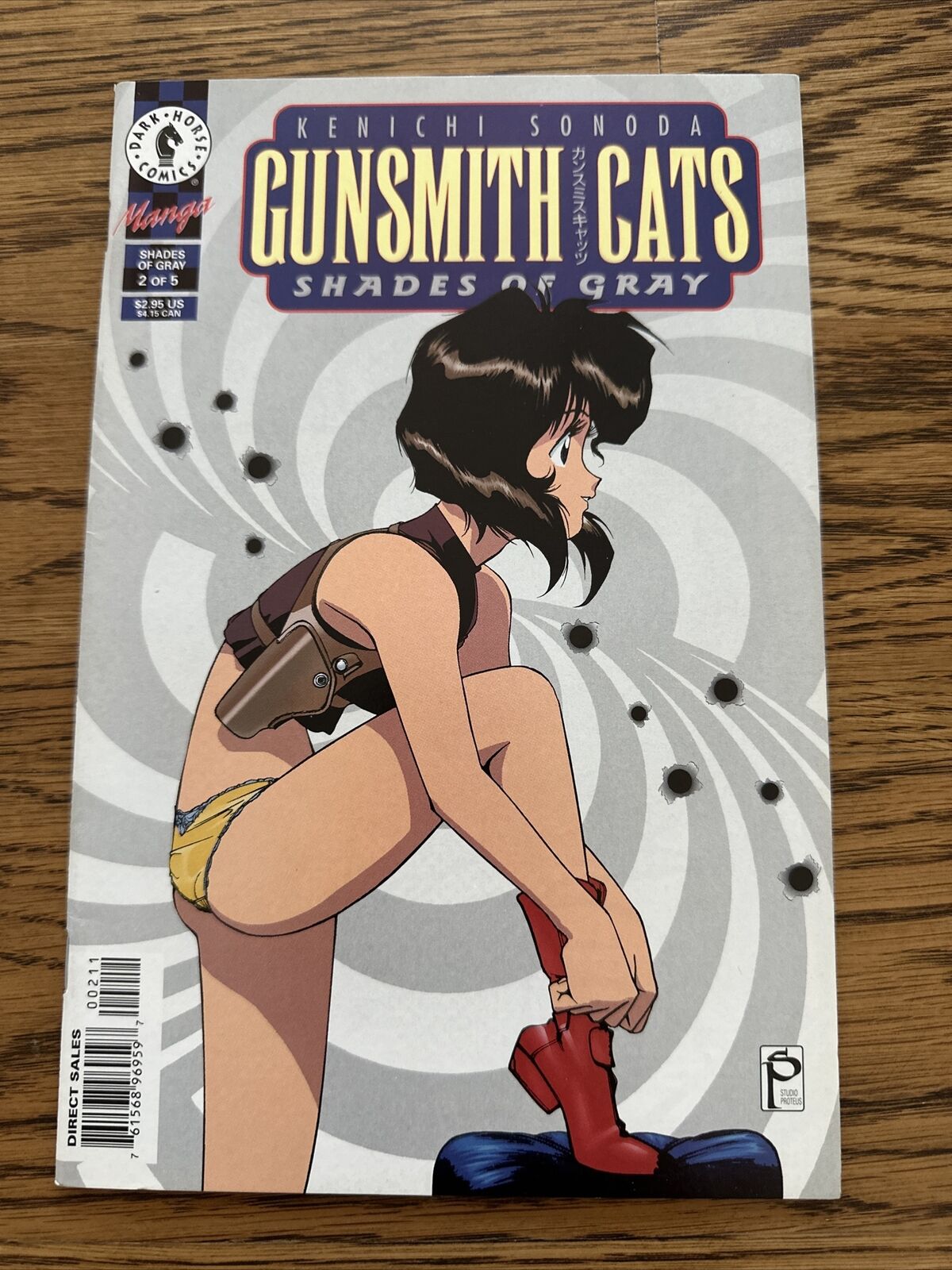 Gunsmith Cats Shades Of Gray #2 (Dark Horse 1997) Rare Manga NM/VF