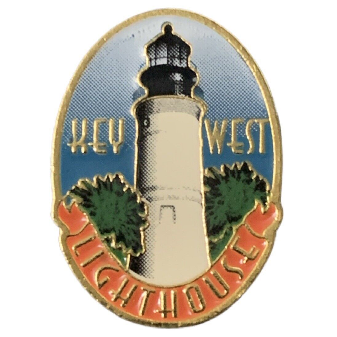 Key West Lighthouse Florida Travel Souvenir Pin