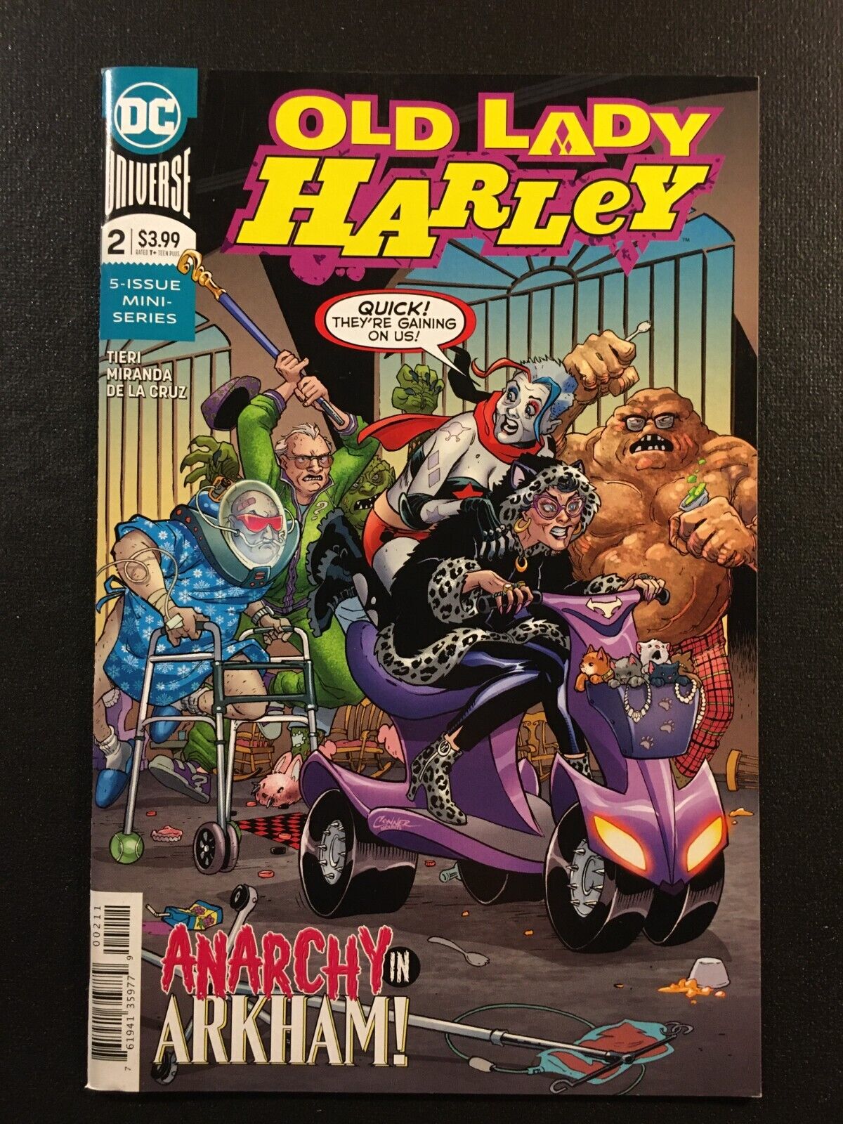 Old Lady Harley 2 Amanda Conner Anarchy Arkham V 1 Batman Batgirl Joker 1 C