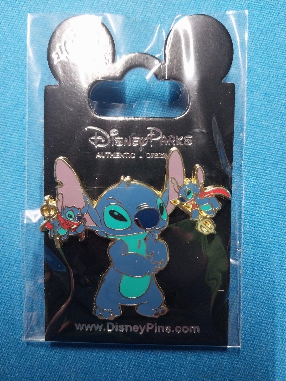 Disney 2005 Stitch With Devils DLRP Pin 