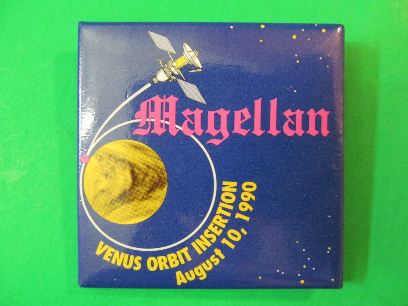 Magellan Venus Orbit Insertion Aug 10th 1990 Pin 2\