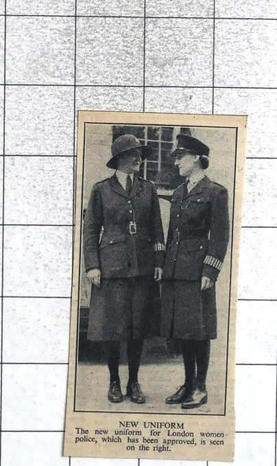 1946 New Uniform For London Women Police