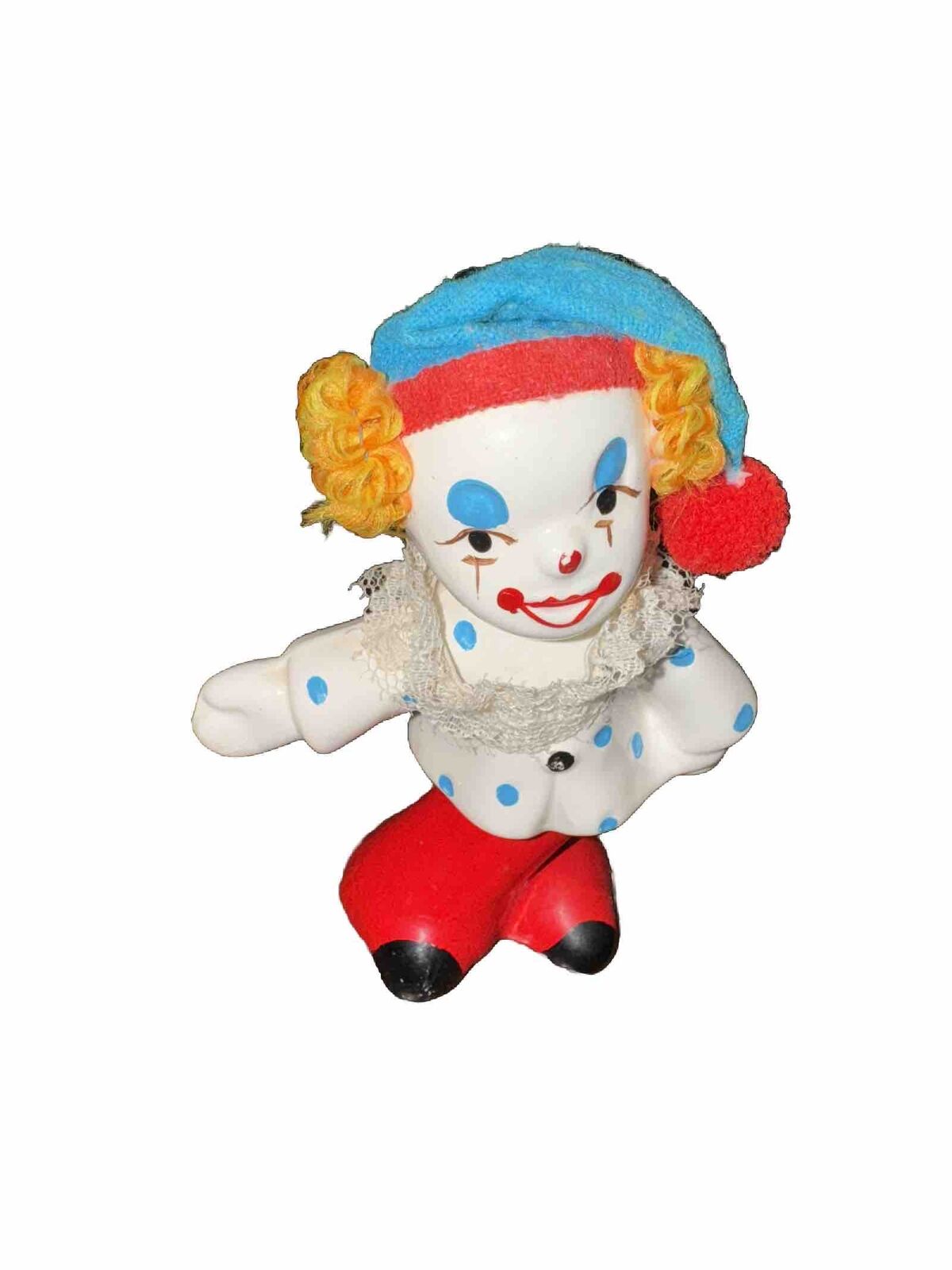 Vintage Nanco Happy Clown Figurine Made In Taiwan